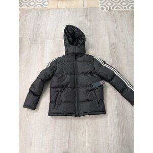 Cambridge Classics Puffer W Hoodie Boys jacket LG 16-18 Black.  Nwt Snowboard